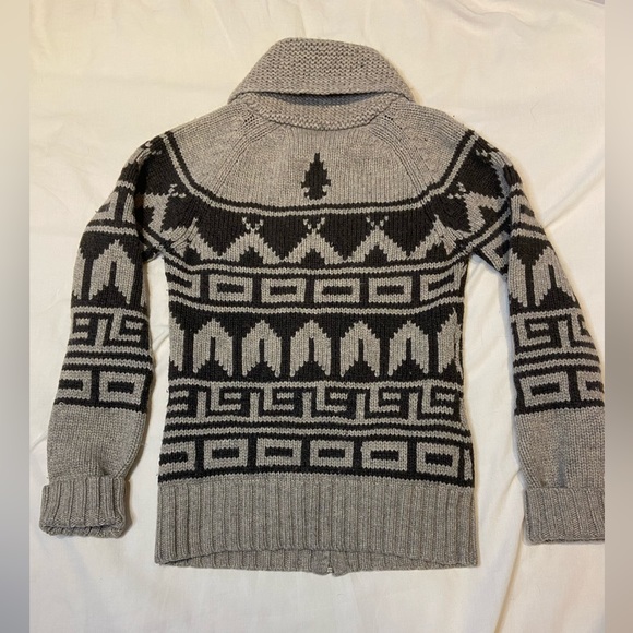 Aritzia TNA Cozy Patterned Full-Zip - Picture 7 of 9